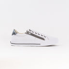 6 / MEDIUM / WHITE/PEWTER