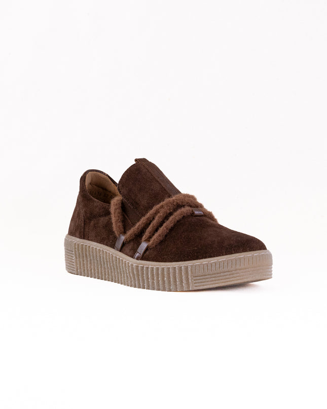 Gabor Dora Sneaker (Women's) - Dark Brown