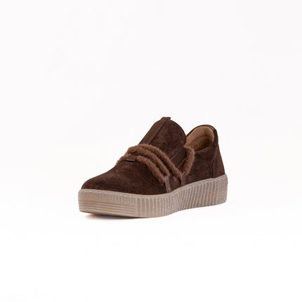 Gabor Dora Sneaker (Women's) - Dark Brown