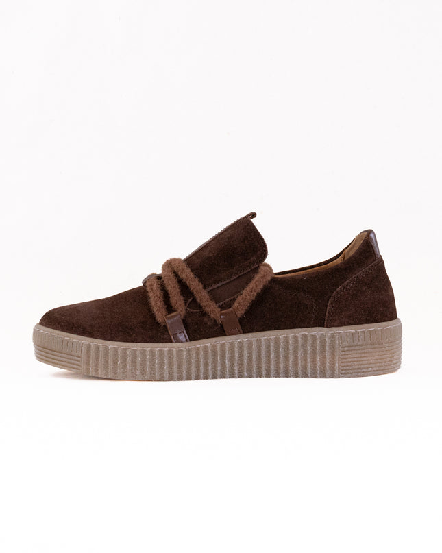 Gabor Dora Sneaker (Women's) - Dark Brown