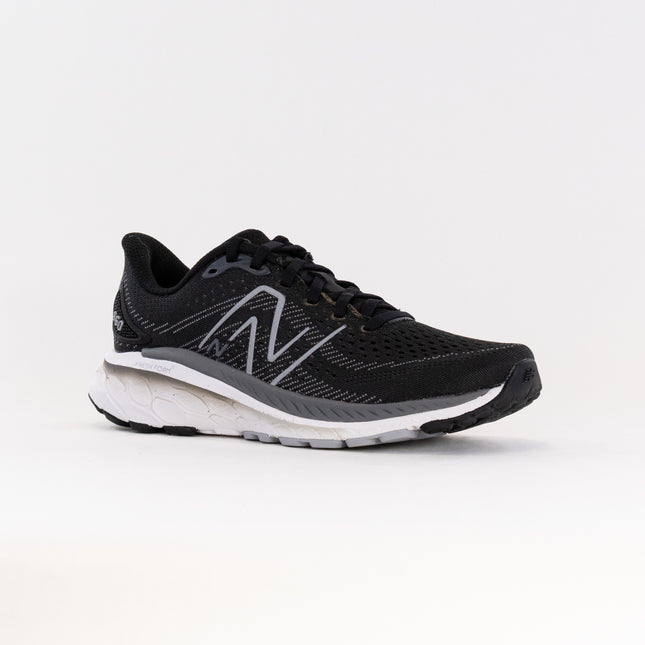 New Balance 860V13 (Women's) - Black/White/Lead