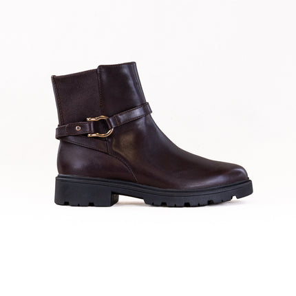 Clarks Code L Bay (Women's) - Dark Brown Leather