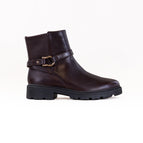 6 / MEDIUM / DARK BROWN LEATHER