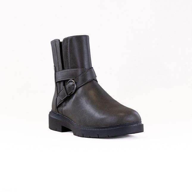 Clarks Westlynn Lux (Women's) - Dark Grey Leather