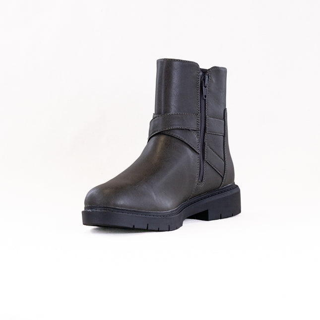 Clarks Westlynn Lux (Women's) - Dark Grey Leather