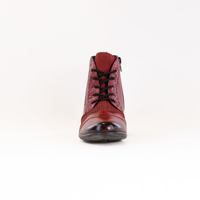 Women's Remonte D8789 Cheyenne 89 (Women's) - Red Leather