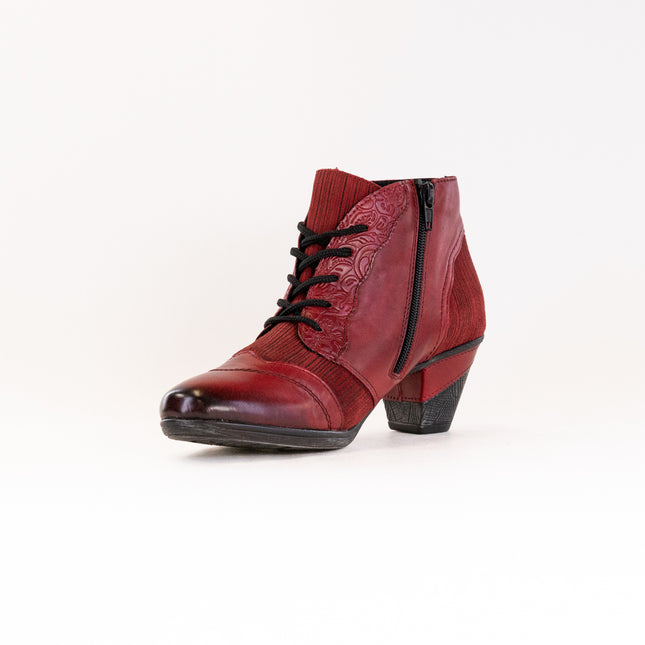 Women's Remonte D8789 Cheyenne 89 (Women's) - Red Leather