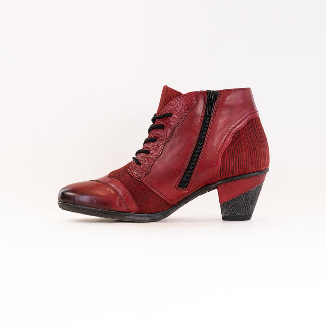 Women's Remonte D8789 Cheyenne 89 (Women's) - Red Leather