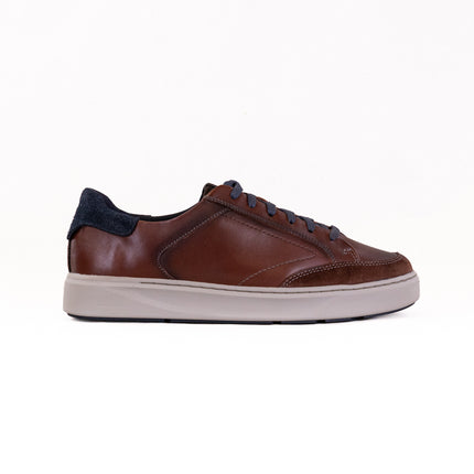 Clarks Code Tie (Men's) - Mahogany Leather