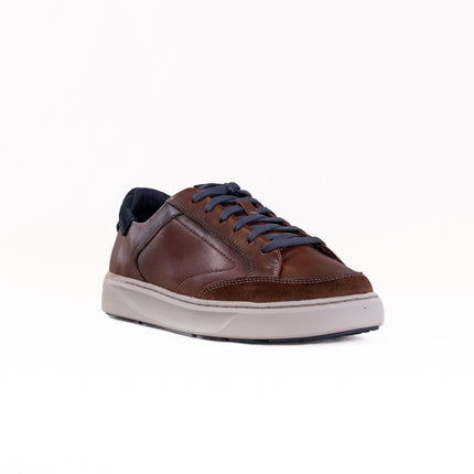 Clarks Code Tie (Men's) - Mahogany Leather