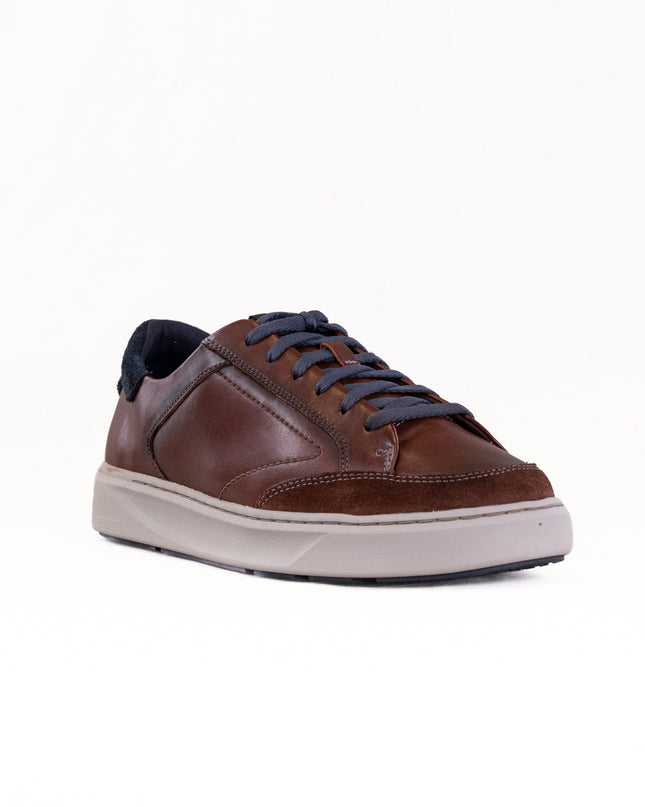 Clarks Code Tie (Men's) - Mahogany Leather
