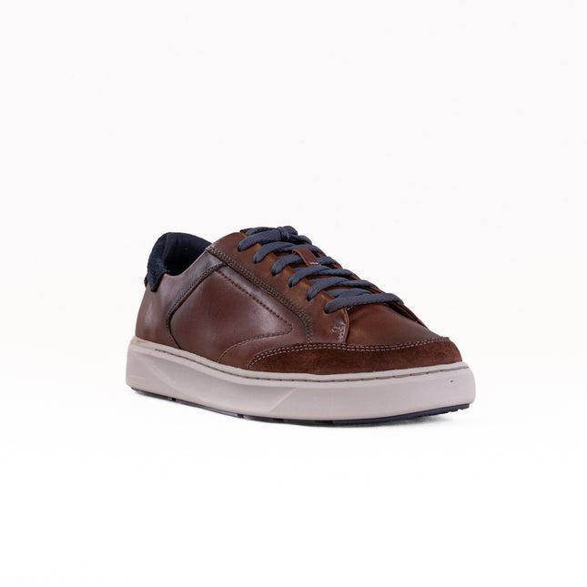 Clarks Code Tie (Men's) - Mahogany Leather