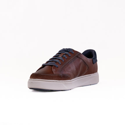 Clarks Code Tie (Men's) - Mahogany Leather