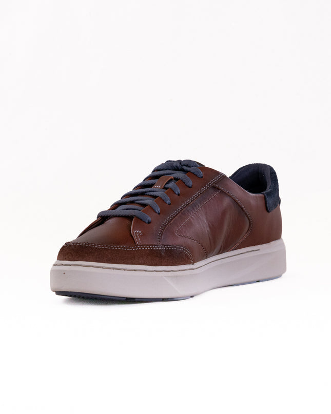 Clarks Code Tie (Men's) - Mahogany Leather