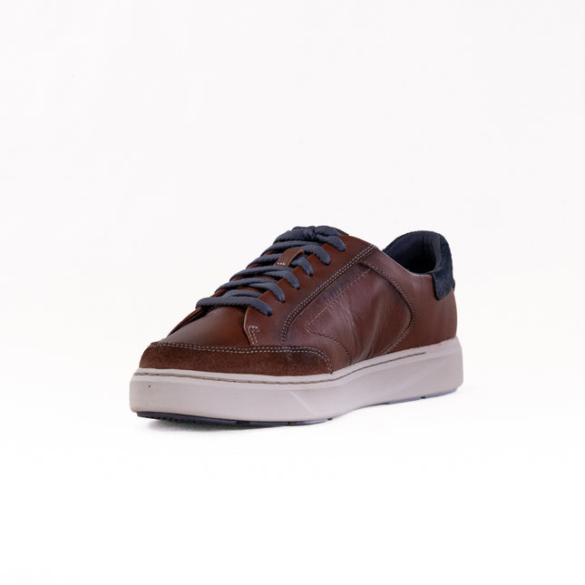 Clarks Code Tie (Men's) - Mahogany Leather