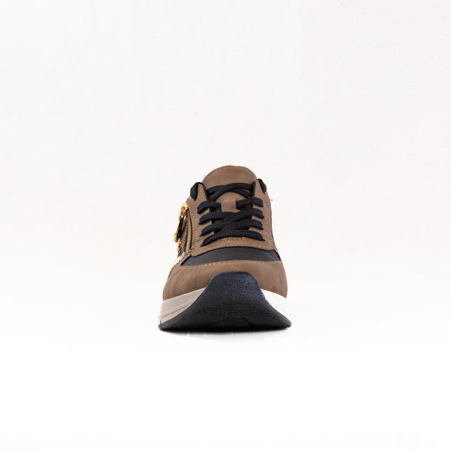 Rieker Destiny 02 (Women's) - Wood/Black/Light Gold