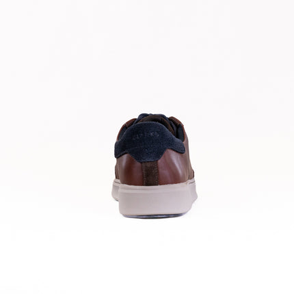 Clarks Code Tie (Men's) - Mahogany Leather