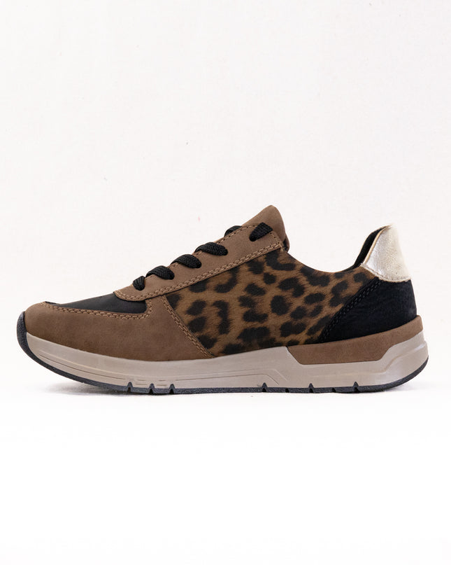 Rieker Destiny 02 (Women's) - Wood/Black/Light Gold