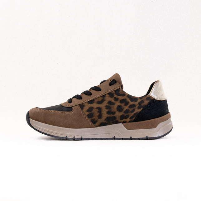 Rieker Destiny 02 (Women's) - Wood/Black/Light Gold