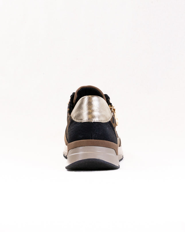 Rieker Destiny 02 (Women's) - Wood/Black/Light Gold