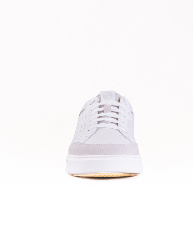 Clarks Code Tie (Men's) - White Leather