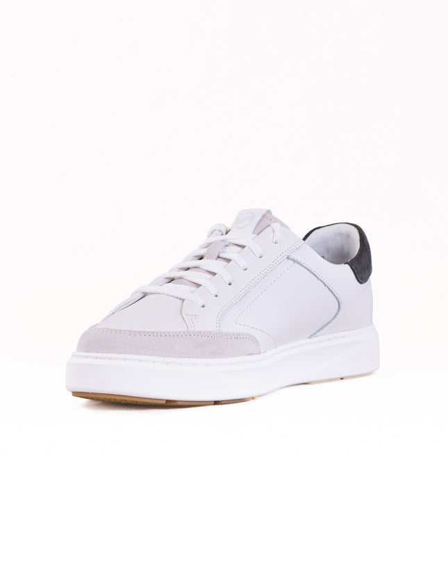 Clarks Code Tie (Men's) - White Leather