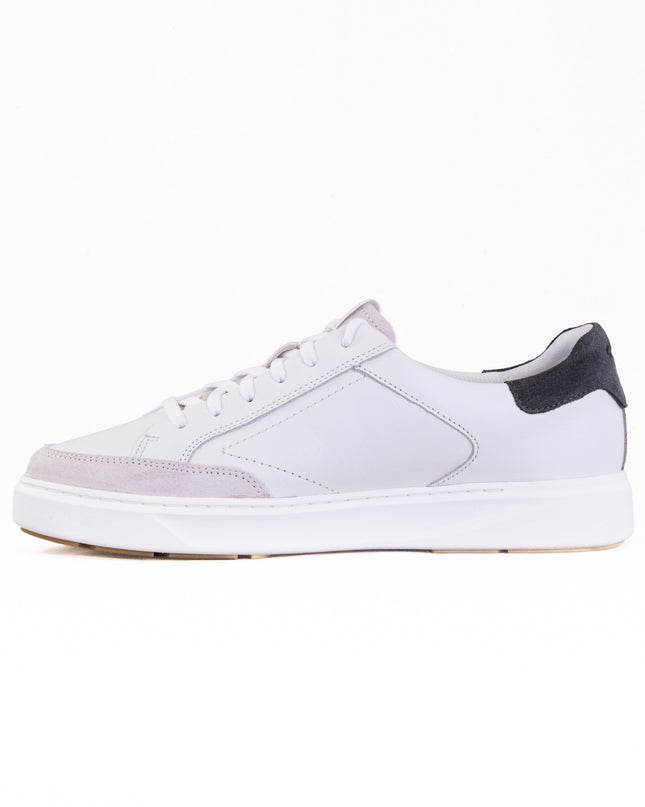 Clarks Code Tie (Men's) - White Leather
