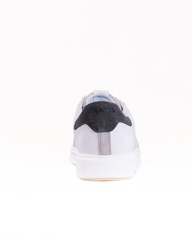 Clarks Code Tie (Men's) - White Leather
