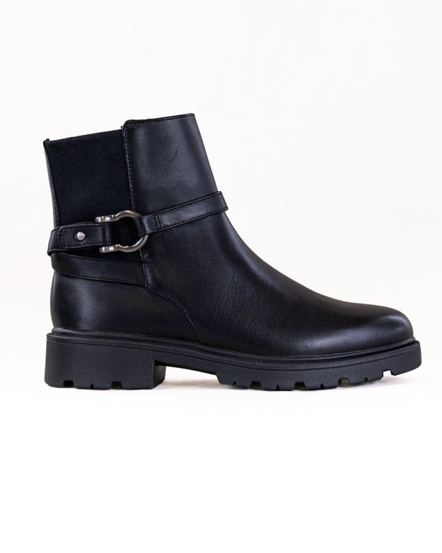 Clarks Code L Bay (Women's) - Black Leather