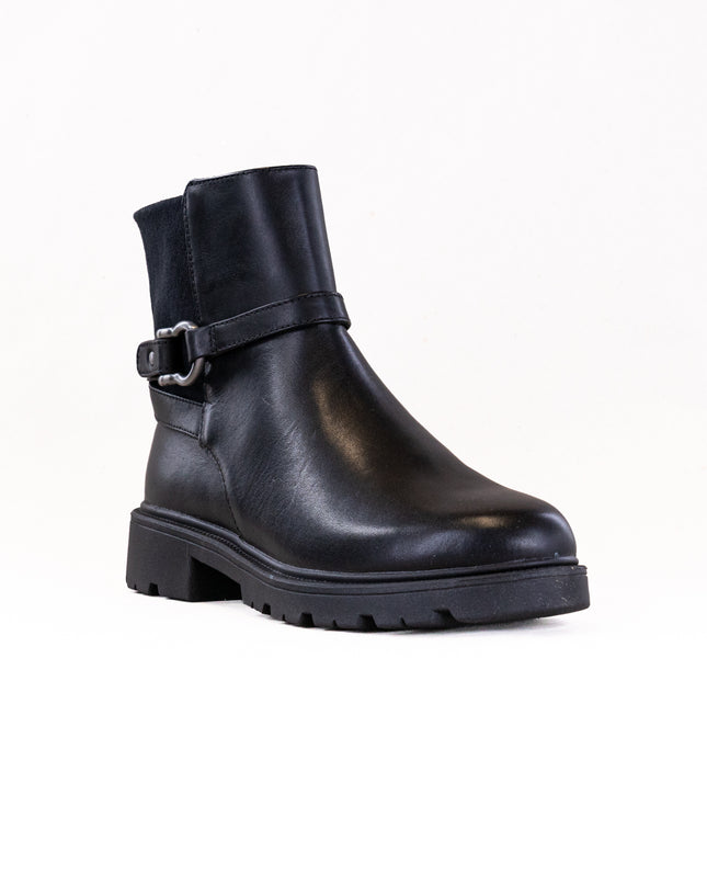 Clarks Code L Bay (Women's) - Black Leather