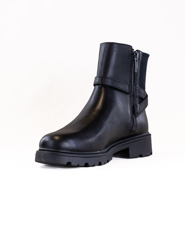 Clarks Code L Bay (Women's) - Black Leather