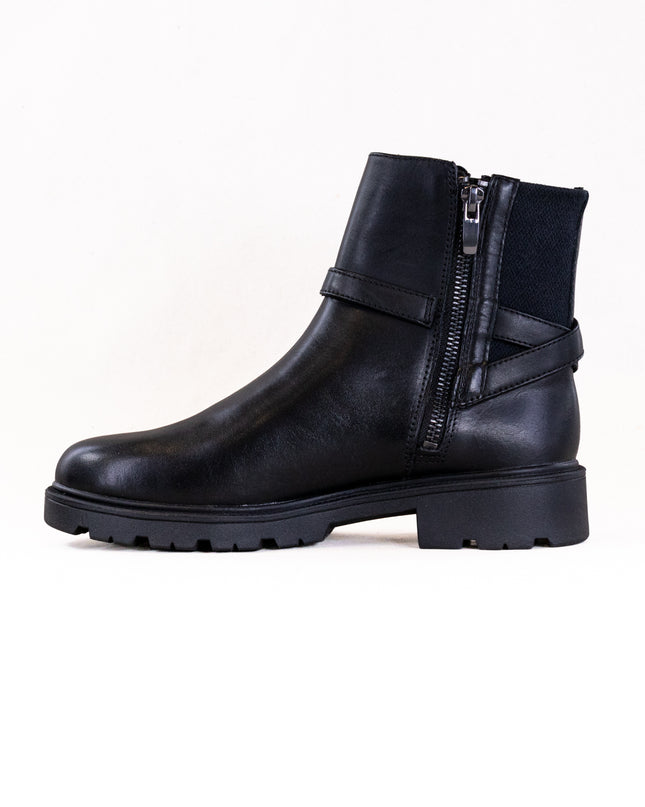 Clarks Code L Bay (Women's) - Black Leather
