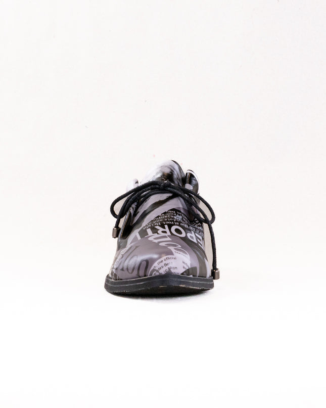 Django & Juliette Kotty (Women's) - News Print Leather