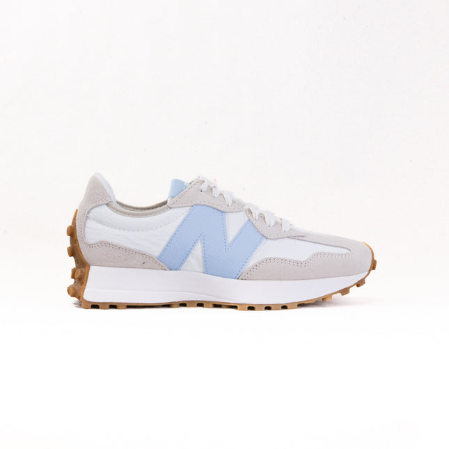 New Balance 327 (Women's) -  Timberwolf with Sea Salt and Light Chrome Blue