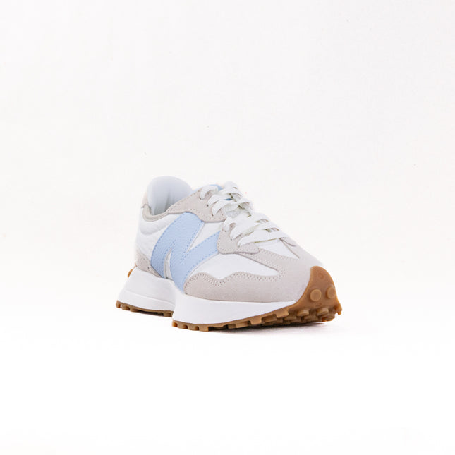 New Balance 327 (Women's) -  Timberwolf with Sea Salt and Light Chrome Blue