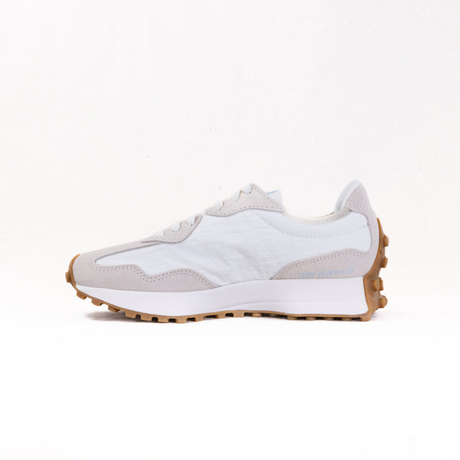 New Balance 327 (Women's) -  Timberwolf with Sea Salt and Light Chrome Blue
