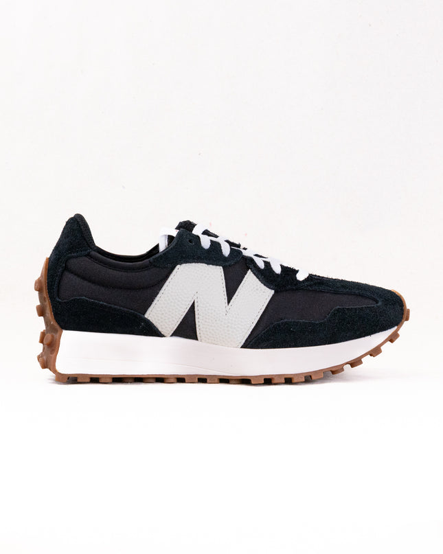 New Balance 327 (Women's) -  Black/White/Mineral Red