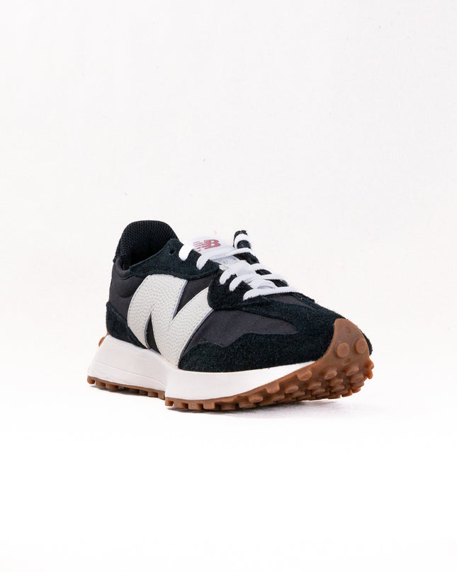 New Balance 327 (Women's) -  Black/White/Mineral Red