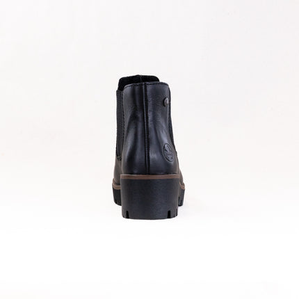 Rieker 79265 Amalia Boot (Women's) - Black/Black