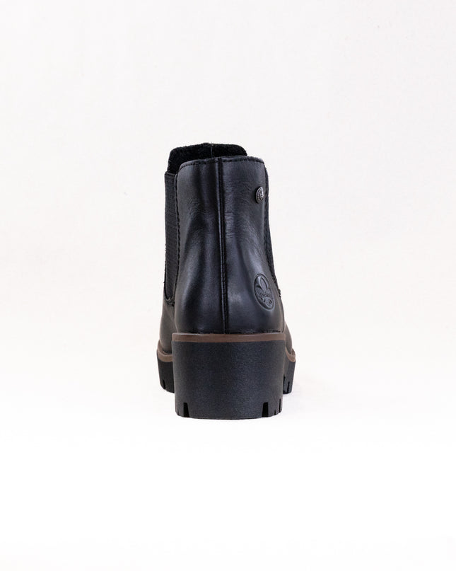 Rieker 79265 Amalia Boot (Women's) - Black/Black