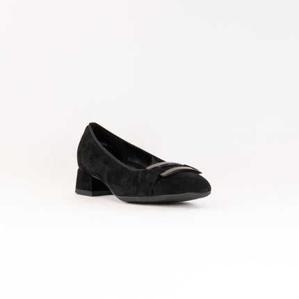 Ara Gentian Pump (Women's) - Black Suede