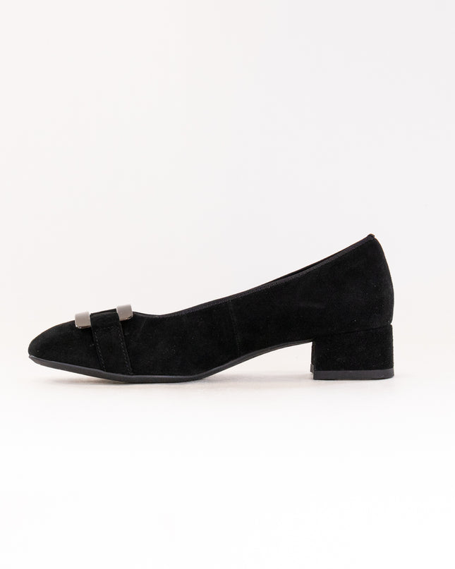Ara Gentian Pump (Women's) - Black Suede