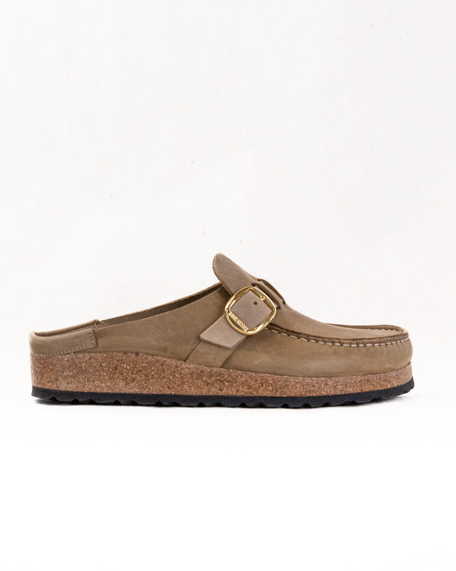 Birkenstock Buckley Oiled Leather (Women's) - Tobacco Brown