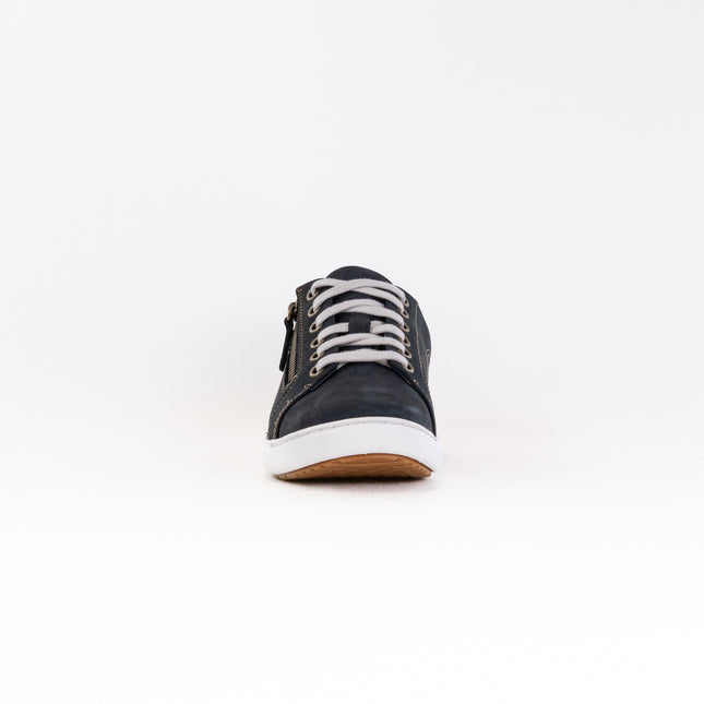 Clarks Nalle Lace (Women's) - Navy Nubuck