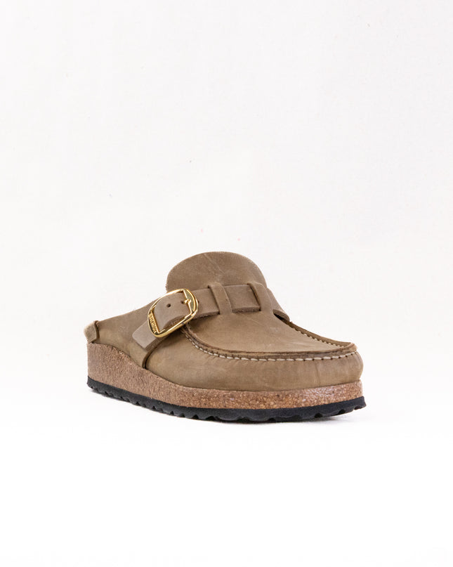 Birkenstock Buckley Oiled Leather (Women's) - Tobacco Brown