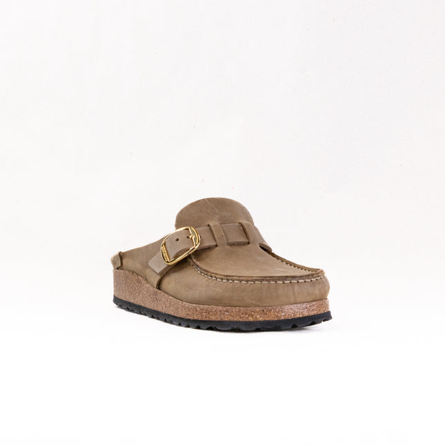 Birkenstock Buckley Oiled Leather (Women's) - Tobacco Brown