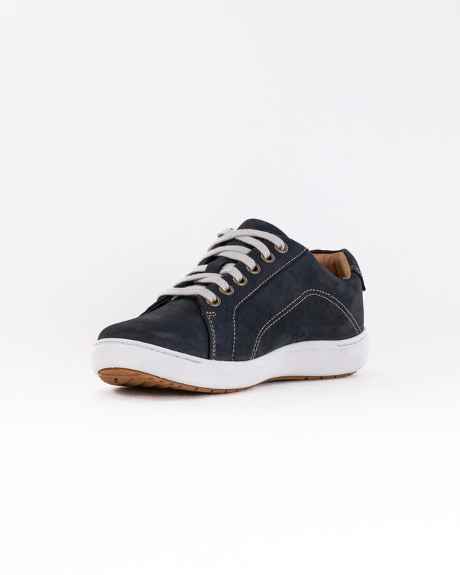 Clarks Nalle Lace (Women's) - Navy Nubuck
