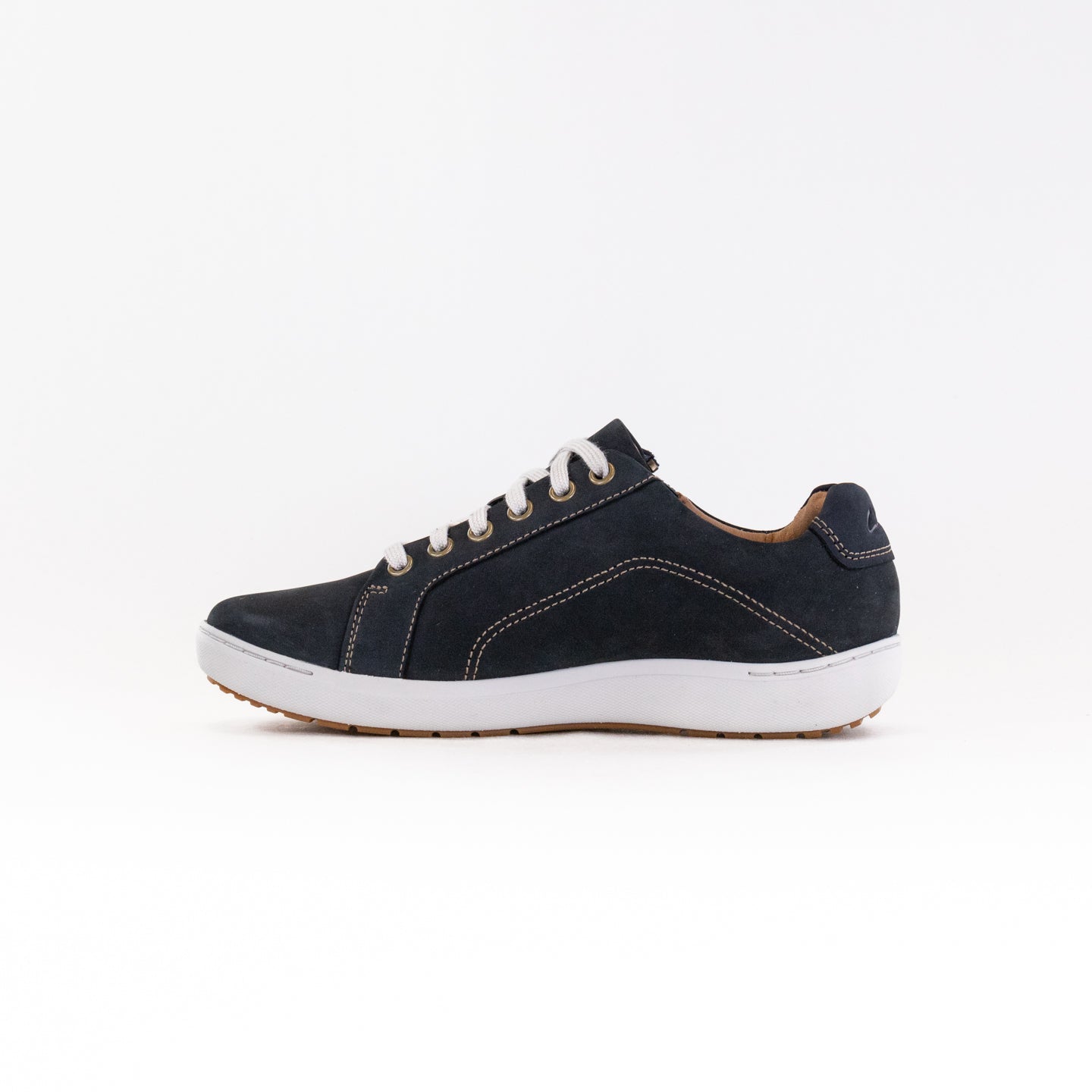 Clarks Nalle Lace (Women's) - Navy Nubuck