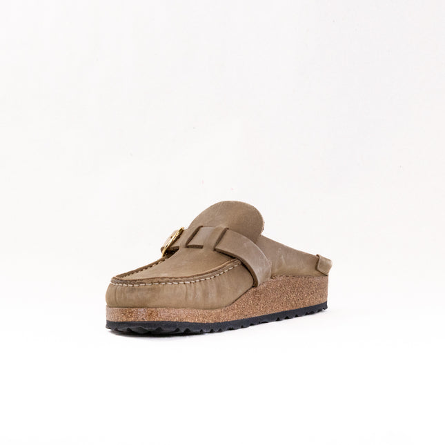 Birkenstock Buckley Oiled Leather (Women's) - Tobacco Brown