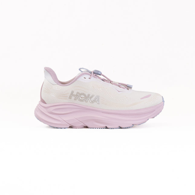 Hoka Clifton 11 GTX (Women's) - Alabaster/Pink Opal